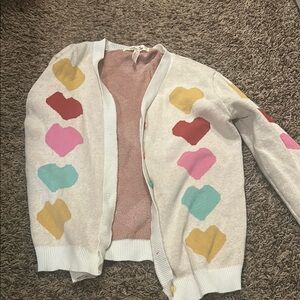 Matilda Jane Multicolor Heart Blazer